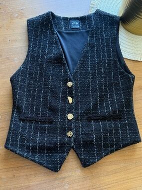 ZARA Textured Vest